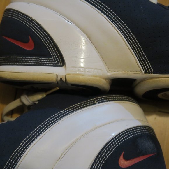 2007 Nike Zoom Lebron 5 V Low Olympic USA Men\'s 10.5 Red White Blue 318696-461 main image 10